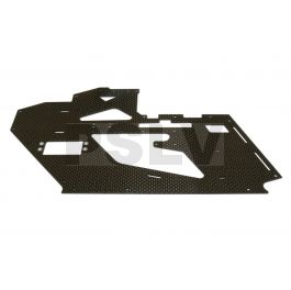 213501 Left CF Frame with Metal parts